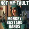 Monkey Bastard Hands